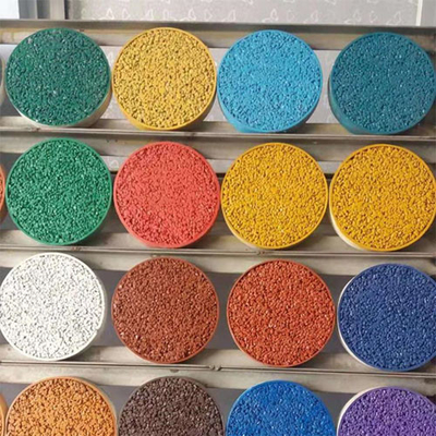 Sentier de sable coloré Peinture de pavés extérieurs Couleur imperméable