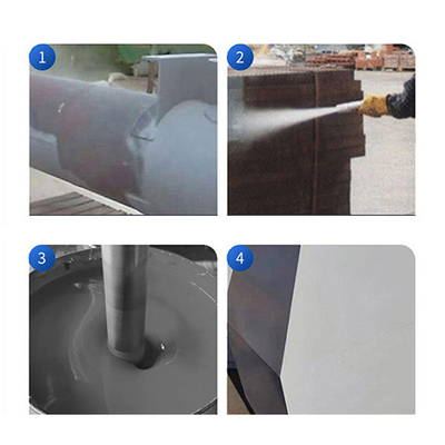 revêtement de protection métallique nanoencre anti-corrosion revêtement en acier au carbone