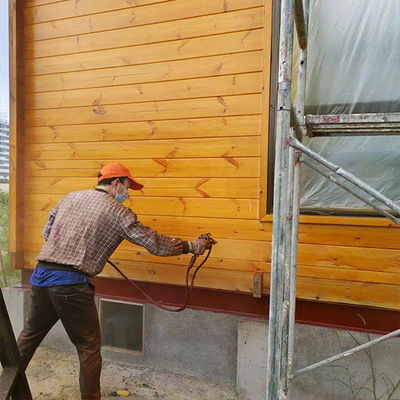 Protection des produits en bois d'extérieur Renovation de maisons en bois Peinture à base d'eau Anti jaunissement