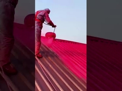 La protection thermique métallique peut être utilisée dans les usines, etc.