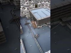 Peinture de sol à base d'eau revêtement époxy résistant à l'usure ultra propre